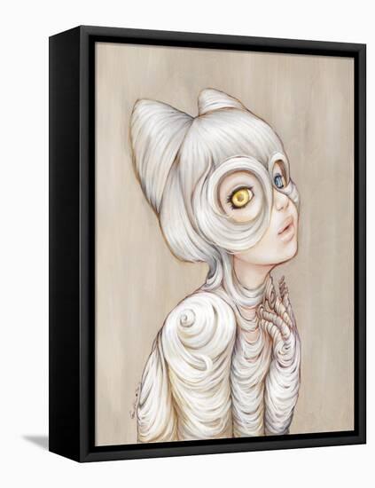 Hairball-Camilla D'Errico-Framed Stretched Canvas