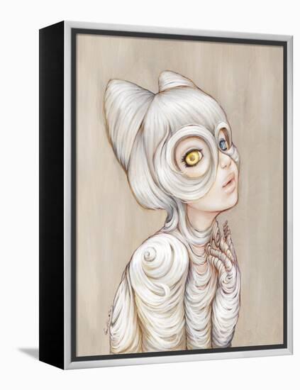 Hairball-Camilla D'Errico-Framed Stretched Canvas