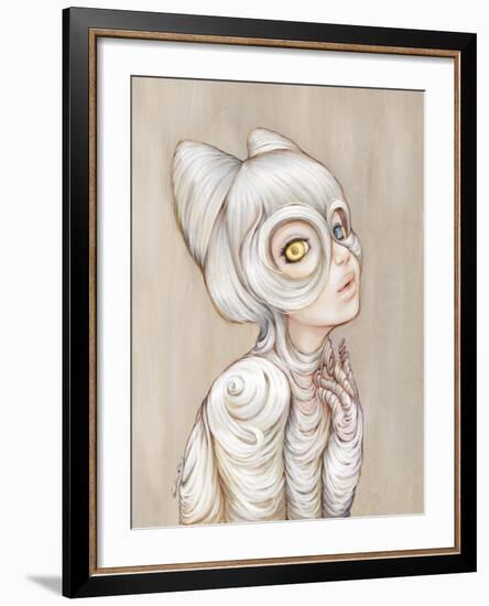 Hairball-Camilla D'Errico-Framed Art Print