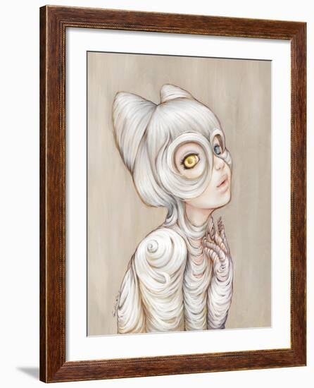 Hairball-Camilla D'Errico-Framed Art Print