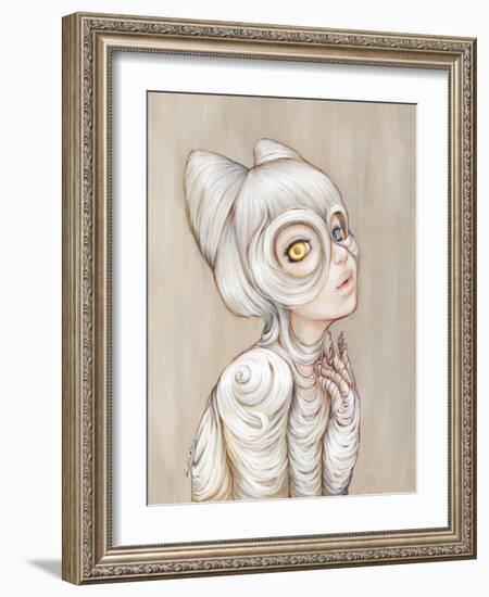 Hairball-Camilla D'Errico-Framed Art Print