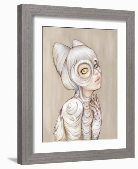 Hairball-Camilla D'Errico-Framed Art Print