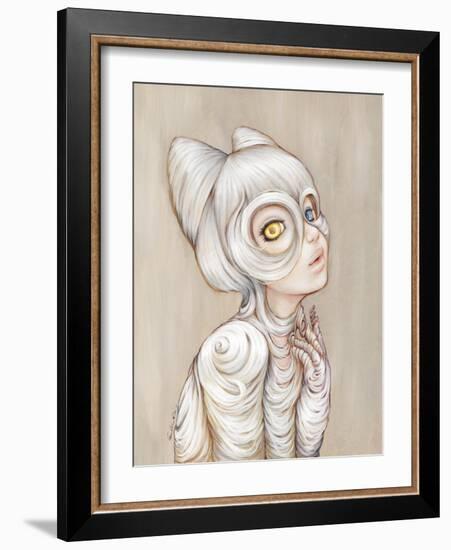 Hairball-Camilla D'Errico-Framed Art Print