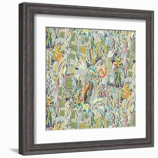 Hairspray Jungle-Sharon Turner-Framed Art Print