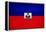 Haiti Flag Design with Wood Patterning - Flags of the World Series-Philippe Hugonnard-Framed Stretched Canvas