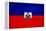 Haiti Flag Design with Wood Patterning - Flags of the World Series-Philippe Hugonnard-Framed Stretched Canvas