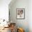 Haitian Woman Carrying Large Basket with Her Market Shopping on Her Head-Lynn Pelham-Framed Photographic Print displayed on a wall