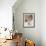 Haitian Woman Carrying Large Basket with Her Market Shopping on Her Head-Lynn Pelham-Framed Photographic Print displayed on a wall