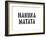 Hakuna Matata-SM Design-Framed Art Print