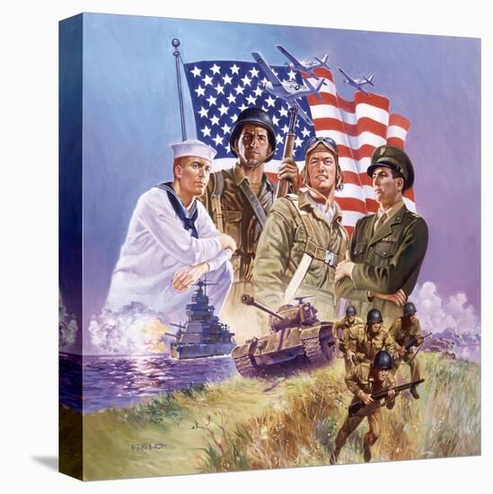 Stretched Canvas Print, , large