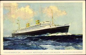 Hal, Holland America Line, Nieuw Amsterdam