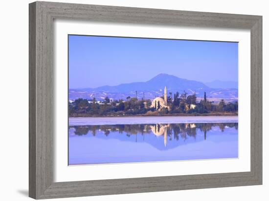 Hala Sultan Tekke, Larnaka, Cyprus, Eastern Mediterranean Sea, Europe-Neil Farrin-Framed Photographic Print