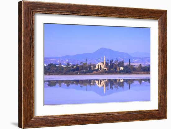 Hala Sultan Tekke, Larnaka, Cyprus, Eastern Mediterranean Sea, Europe-Neil Farrin-Framed Photographic Print