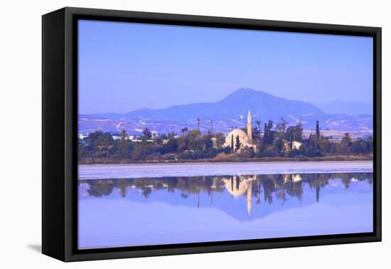 Hala Sultan Tekke, Larnaka, Cyprus, Eastern Mediterranean Sea, Europe-Neil Farrin-Framed Premier Image Canvas