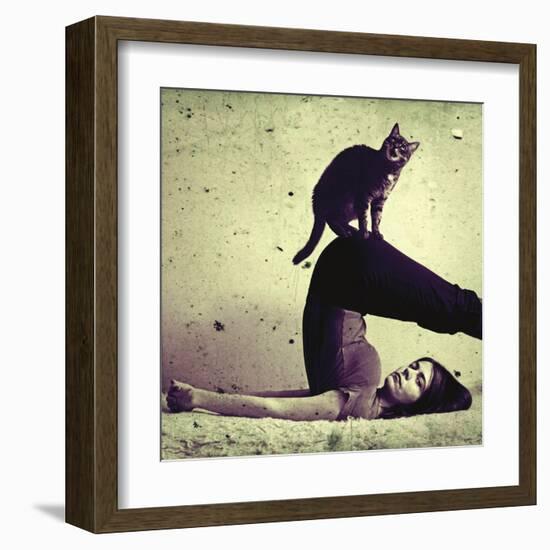 Halasana-Gosia Janik-Framed Art Print