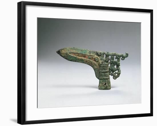 Halberd Axe Blade, Warring States Period-null-Framed Giclee Print