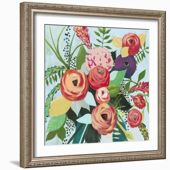 Halcyon Bouquet I-Grace Popp-Framed Art Print