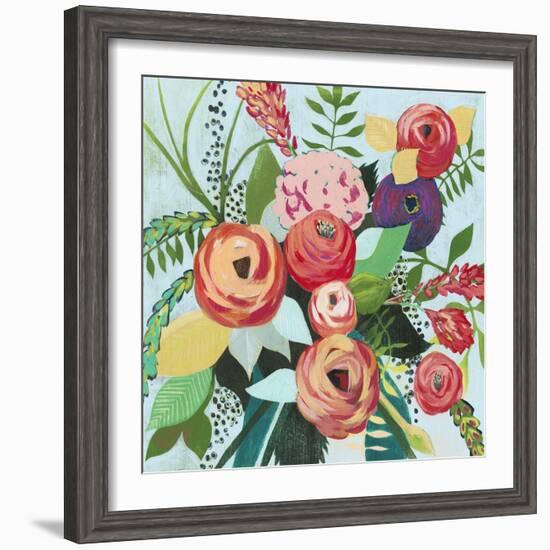 Halcyon Bouquet I-Grace Popp-Framed Art Print