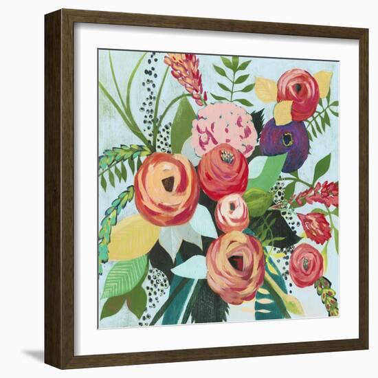 Halcyon Bouquet I-Grace Popp-Framed Art Print