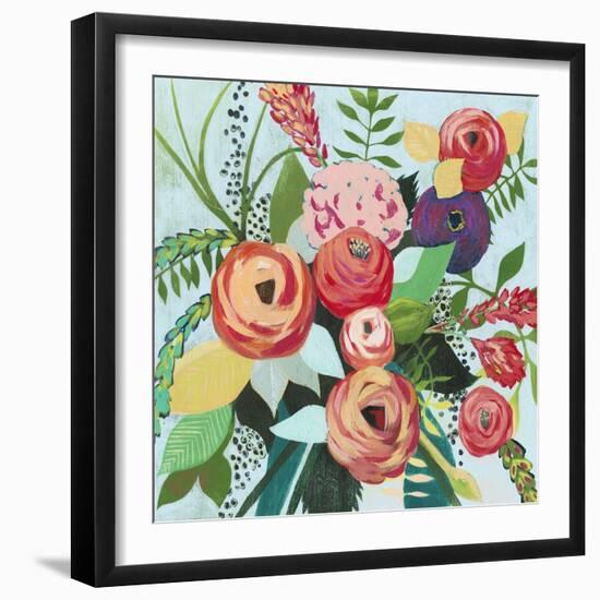 Halcyon Bouquet I-Grace Popp-Framed Art Print