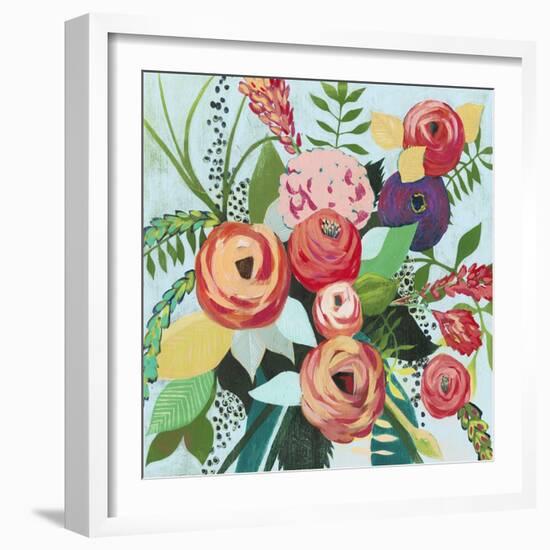 Halcyon Bouquet I-Grace Popp-Framed Art Print