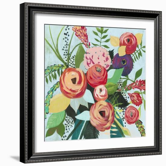 Halcyon Bouquet I-Grace Popp-Framed Art Print