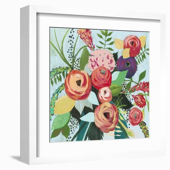 Halcyon Bouquet I-Grace Popp-Framed Art Print