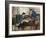 Hale and Washington in Nyc-Howard Pyle-Framed Giclee Print