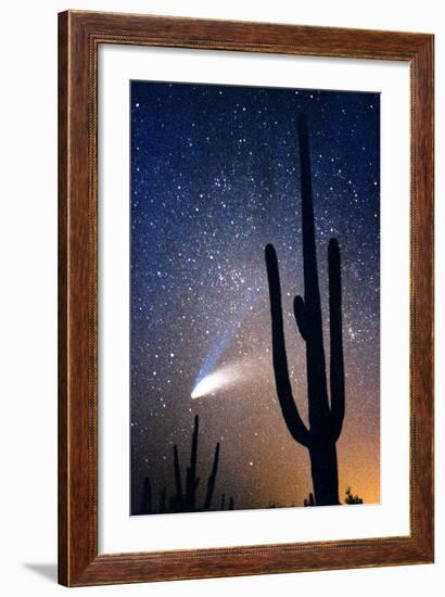 Hale Bop Comet-Douglas Taylor-Framed Photographic Print