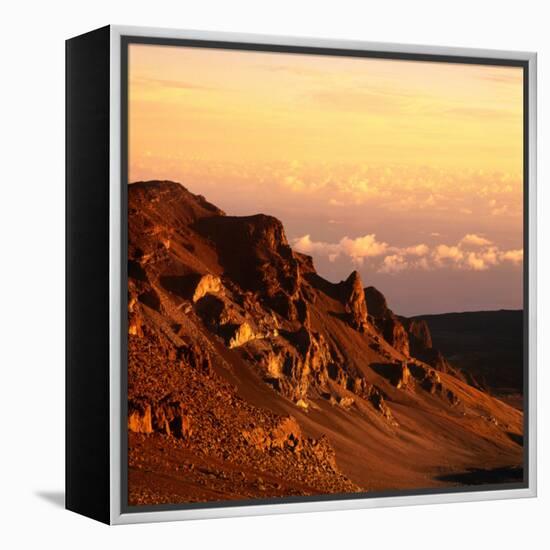 Haleakala Crater, Haleakala National Park, Maui, Hawaii, USA-Wes Walker-Framed Premier Image Canvas