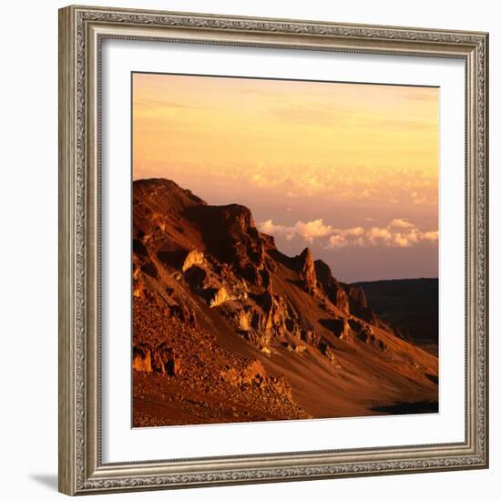 Haleakala Crater, Haleakala National Park, Maui, Hawaii, USA-Wes Walker-Framed Photographic Print