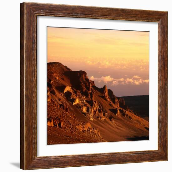 Haleakala Crater, Haleakala National Park, Maui, Hawaii, USA-Wes Walker-Framed Photographic Print