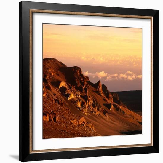 Haleakala Crater, Haleakala National Park, Maui, Hawaii, USA-Wes Walker-Framed Photographic Print