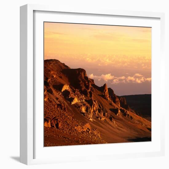 Haleakala Crater, Haleakala National Park, Maui, Hawaii, USA-Wes Walker-Framed Photographic Print