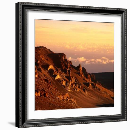 Haleakala Crater, Haleakala National Park, Maui, Hawaii, USA-Wes Walker-Framed Photographic Print