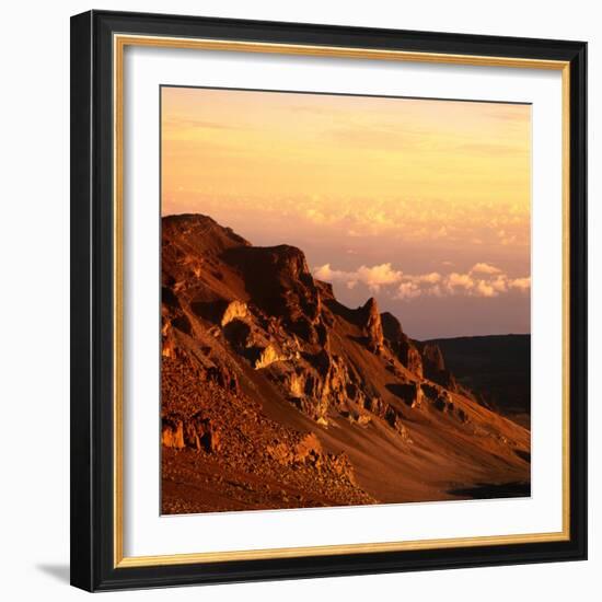 Haleakala Crater, Haleakala National Park, Maui, Hawaii, USA-Wes Walker-Framed Photographic Print