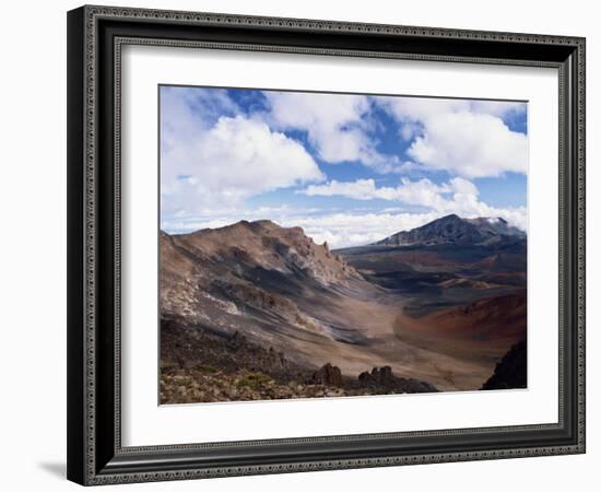 Haleakala Crater on the Island of Maui, Hawaii, United States of America, North America-Ken Gillham-Framed Photographic Print