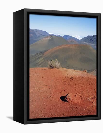 Haleakala Volcano, Island of Maui, Hawaiian Islands, USA-Geoff Renner-Framed Premier Image Canvas