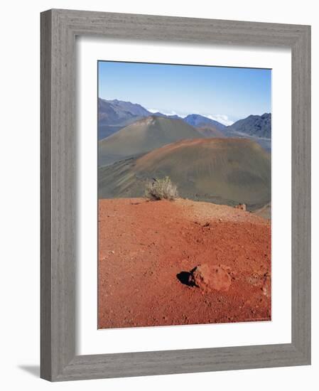 Haleakala Volcano, Island of Maui, Hawaiian Islands, USA-Geoff Renner-Framed Photographic Print