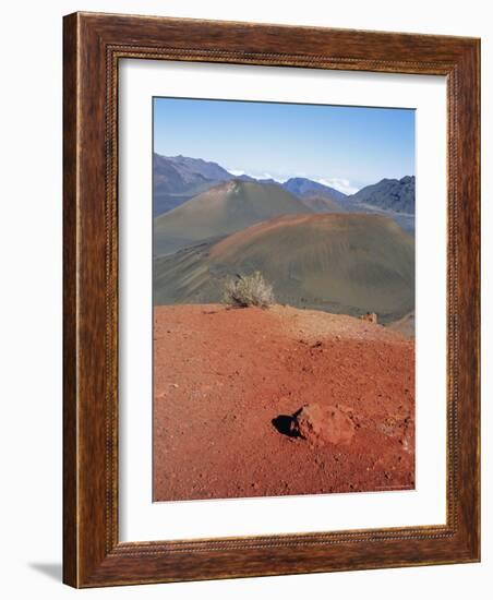 Haleakala Volcano, Island of Maui, Hawaiian Islands, USA-Geoff Renner-Framed Photographic Print