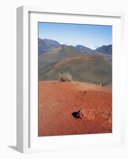 Haleakala Volcano, Island of Maui, Hawaiian Islands, USA-Geoff Renner-Framed Photographic Print