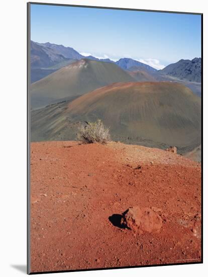 Haleakala Volcano, Island of Maui, Hawaiian Islands, USA-Geoff Renner-Mounted Photographic Print
