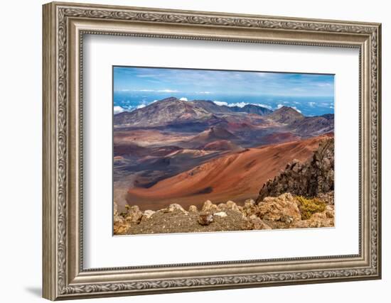 Haleakalä Volcano Crater on Maui Hawaii-Steve Boer-Framed Photographic Print