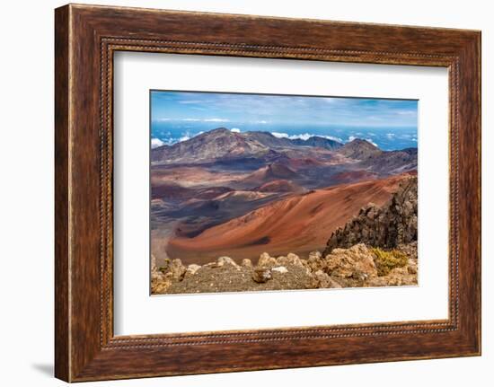 Haleakalä Volcano Crater on Maui Hawaii-Steve Boer-Framed Photographic Print