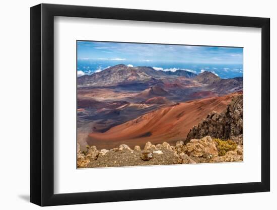 Haleakalä Volcano Crater on Maui Hawaii-Steve Boer-Framed Photographic Print