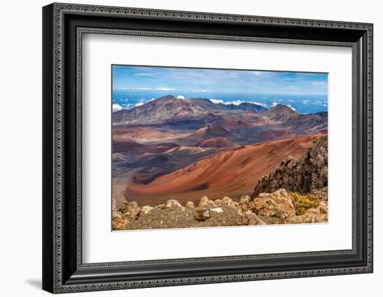 Haleakalä Volcano Crater on Maui Hawaii-Steve Boer-Framed Photographic Print