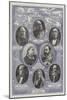 Half a Century of Personal Change, Leaders of England in 1842-null-Mounted Giclee Print