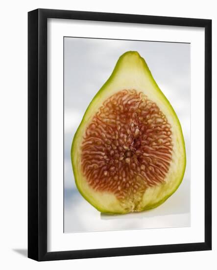 Half a Green Fig-null-Framed Photographic Print