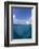 Half above and half below photo of an iceberg off Danco Island, Antarctica, Polar Regions-Michael Nolan-Framed Photographic Print