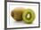 Half and Whole Kiwi Fruit-Greg Elms-Framed Photographic Print